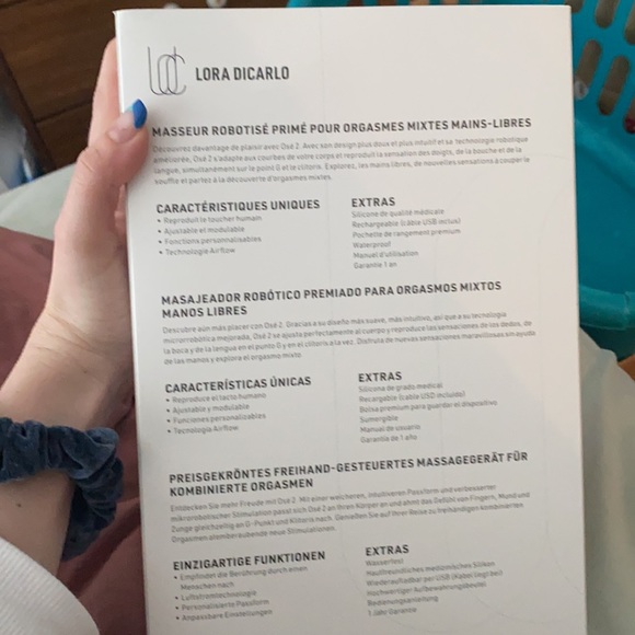 NEW NEVER OPENED MASSAGER LORA DICARLO OSE 2 - Picture 3 of 3